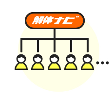 提携業者100社以上様々なニーズに対応